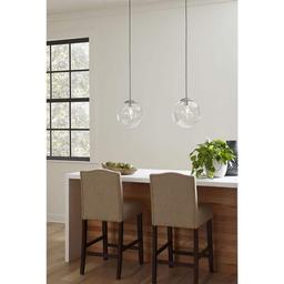 Atwell 1-Light Brushed Nickel Clear Glass Globe Modern Medium Pendant Hanging Light - hh2e3u4gzonifkytdv8l@2x.jpg