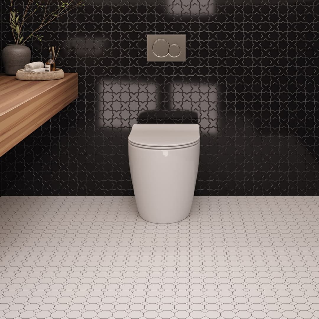 Le Cafe 2" x 2" Cross and Star Glossy Porcelain Mosaic Tile in Black - hhznr9bmpl7lavjuqkpy@2x.jpg
