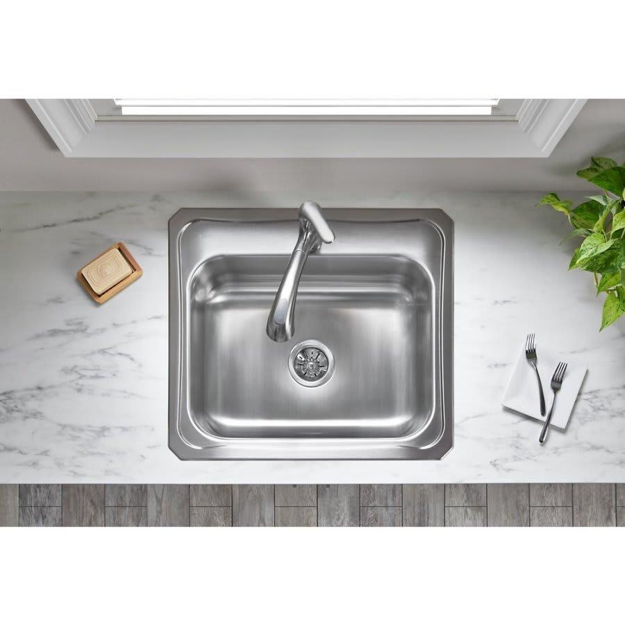 Deluxe 3-1/2 in, Drain Type 304/304L Stainless Steel Body Strainer Basket Rubber Seal and Tailpiece, Polished Chrome - hi65yrvc4f0ce3aeefzn@2x.jpg