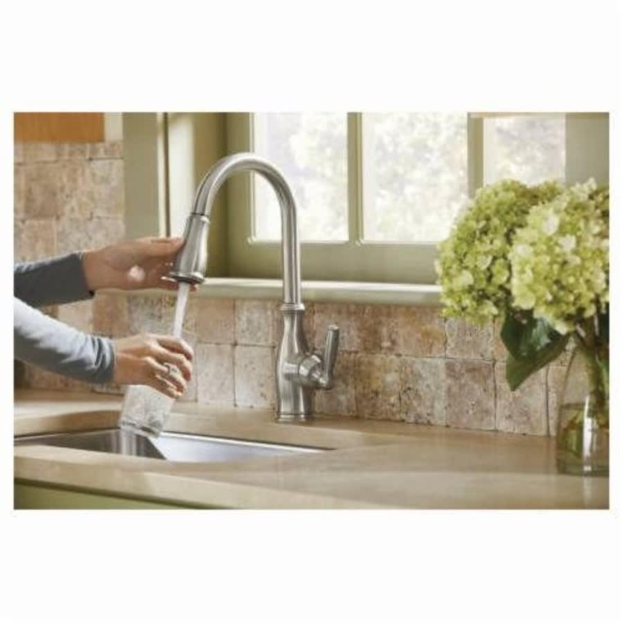 Brantford™ Kitchen Faucet, Deck Mount, ADA, 1 Lever Handle, 1 or 3-Hole, Spot Resist Stainless - hikzyrhasquzfcbzzm4n@2x.jpg