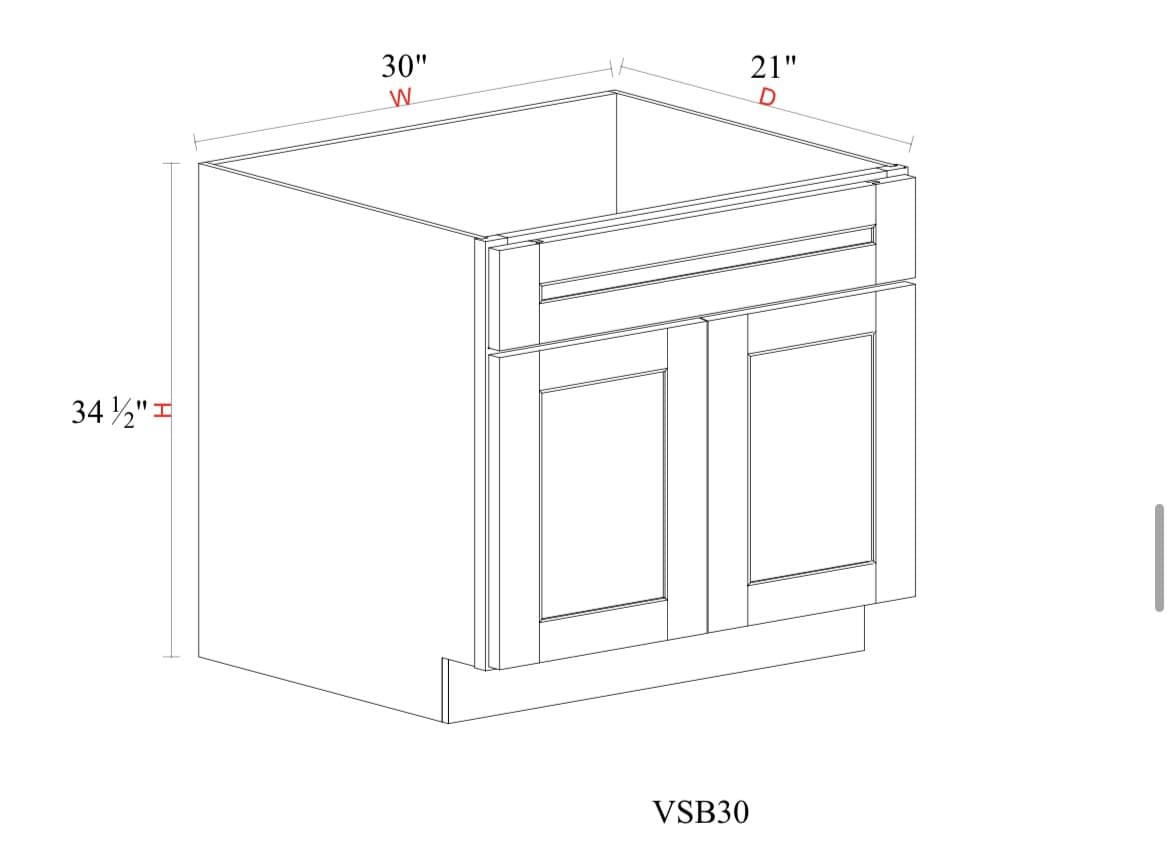 Vanity Sink Base Cabinet - 30"W x 34- 1/2"H x 21"D - hkaenucn7qcbkzhhchpl@2x.jpg