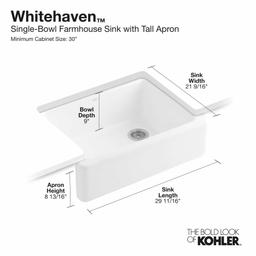 Whitehaven 29-11/16" Self-Trimming Farmhouse Single Basin Enameled Cast Iron Kitchen Sink - hkqqhjs9dmhkq63wi9ij@2x.jpg