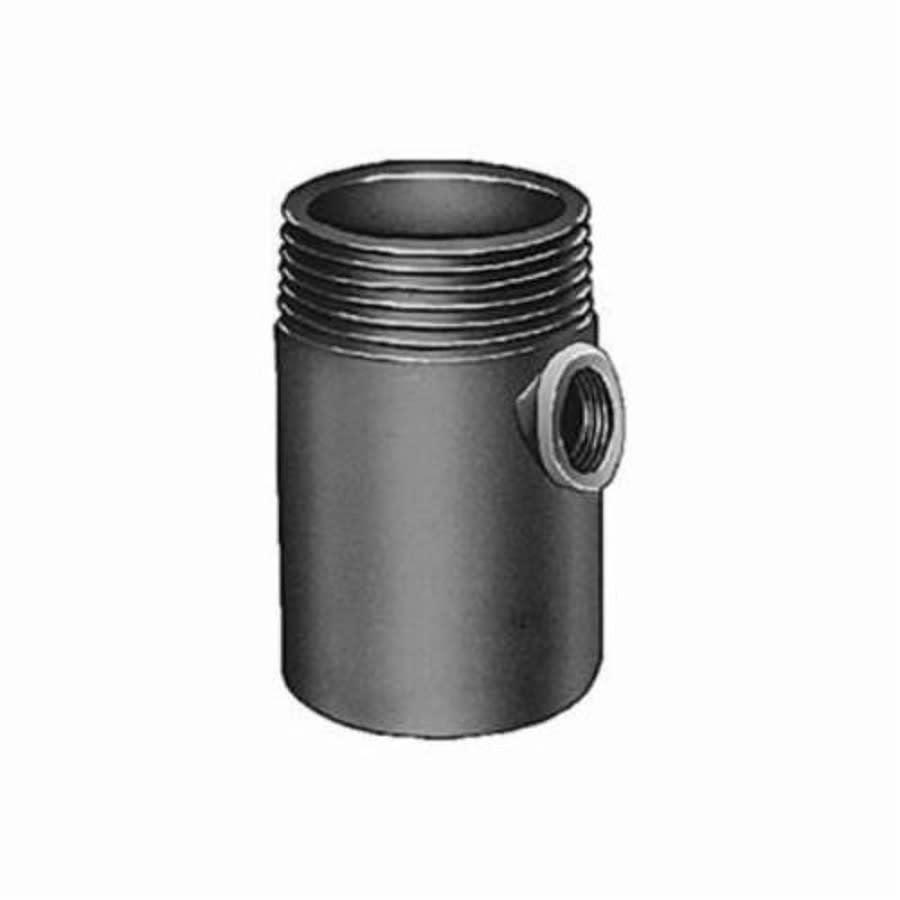 Trap Primer Auxiliary Inlet Fitting, For Use With Floor Drain, 2 in Pipe, Cast Iron - hladzteoqobnlksih03m@2x.jpg