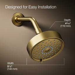 Purist 2.5 GPM Multi Function Shower Head with MasterClean and Katalyst Air-Induction Spray Technology - hlqjm8lyqsb3pygfdoyh@2x.jpg