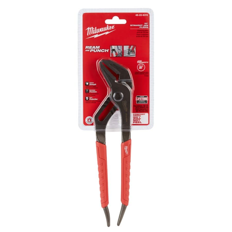 Gen II Straight Jaw Plier, 2 in, 1.36 in L Alloy Steel, 10 in OAL