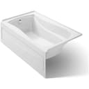 Mariposa Collection 60" Three Wall Alcove Soaking Bath Tub with Left Hand Drain, Apron, Tile Flange and Textured Bottom - hmaojaf6hotdpadgrppk@2x.jpg