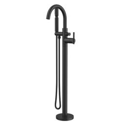 Contemporary Tub Faucet Trim With Handshower, ADA, Floor Mount, Satin Black - hmcpwmqbgp5ozyj2ttls@2x.jpg