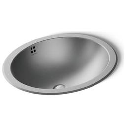Bachata 16-11/16" Oval Stainless Steel Undermount Bathroom Sink with Overflow - hmyyrickrypcw7dnlvji@2x.jpg