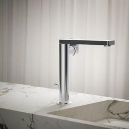 Composed 1.2 GPM Vessel Single Hole Bathroom Faucet with Pop-Up Drain Assembly - hnee42cpxihdgmdwthus@2x.jpg