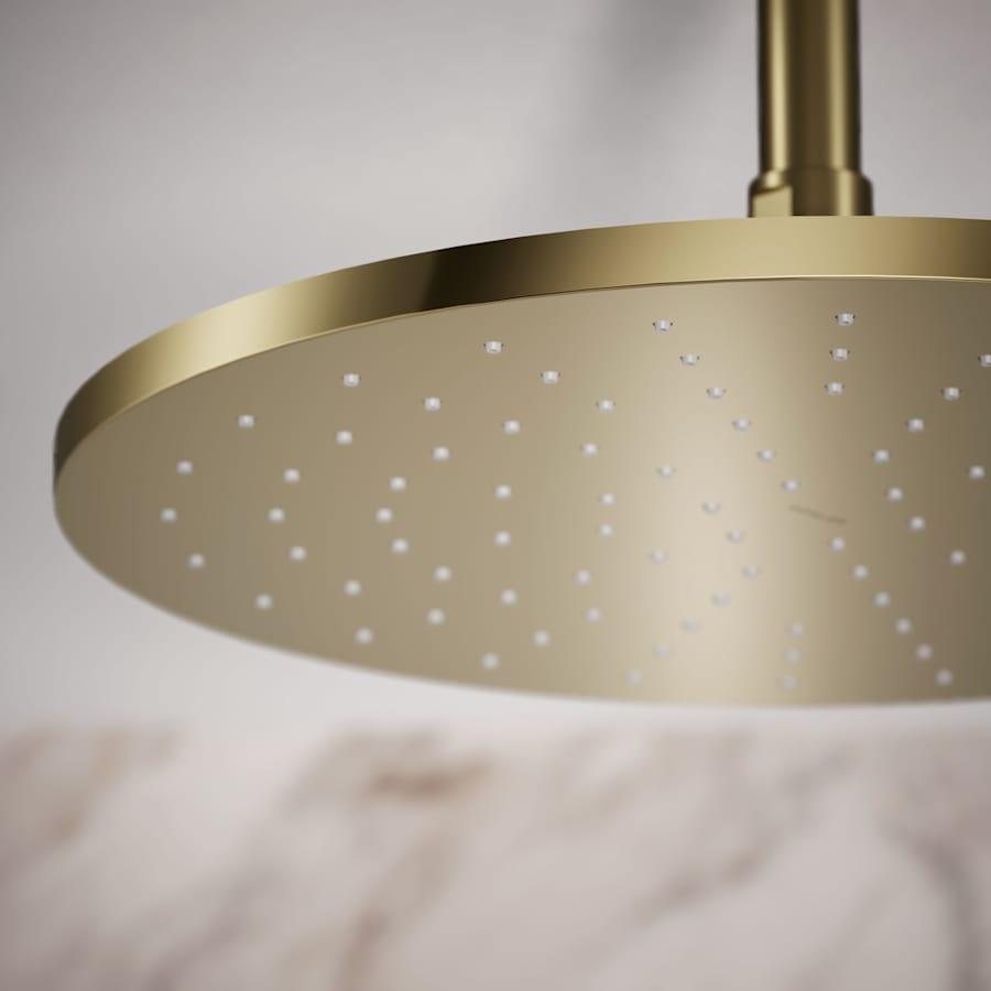 Contemporary Round 12" Single Function 2.5 GPM Rainhead with MasterClean Sprayface and Katalyst Air-Induction Technology - hnhgfzla3ygx2tntqu3r@2x.jpg