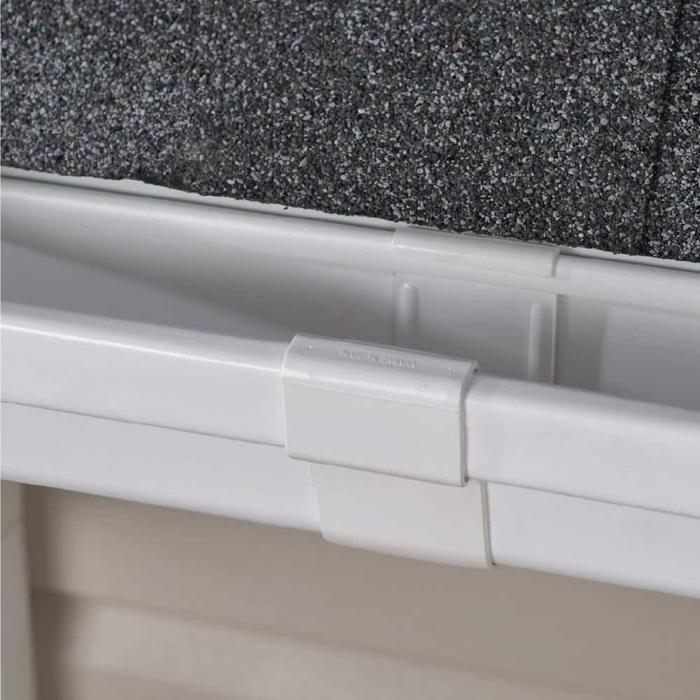 5 in. White Vinyl K-Style Gutter Connector - hparwtpaexx0njj0dxrg@2x.jpg