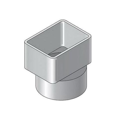 Gutter Downspout Adapter, 2 x 3 x 4 in - hpxctybfworroe6u5lck_x500.jpg