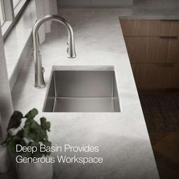 Strive 24" Single Basin Undermount 16-Gauge Stainless Steel Kitchen Sink with SilentShield - hqzu5fjaaeopvwaomwei@2x.jpg
