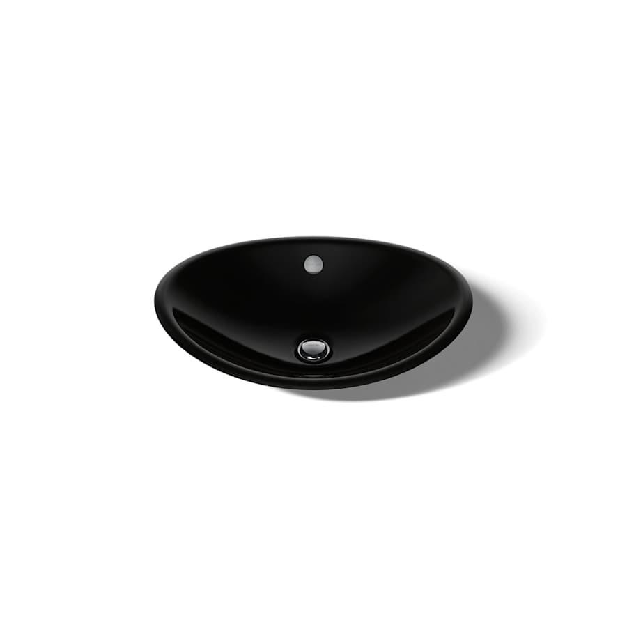 Iron Plains 20-3/4"L Cast Iron Drop-In Semi-Vessel Sink with Overflow and Black Painted Underside - hrfbtooiavizlmsxjfnf@2x.jpg