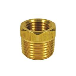 Hex Head Bushing, 3/8 x 1/4 in, MNPT x FNPT, Lead Free Brass, Rough Brass - hrwybnluuiqpjl0w01lk_x500.jpg