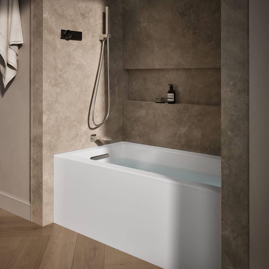 Underscore 60" Soaking Bathtub for Three Wall Alcove Installation with Left Drain and 68 Gallon Water Capacity - hsevfa1lk7nbxubb63lr@2x.jpg
