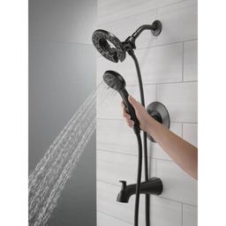 Arvo In2ition 2-in-1 Rough Included Single-Handle 4-Spray Tub and Shower Faucet 1.75 GPM in Matte Black Valve Included - hsi0bpbkoskkuf4gxnai@2x.jpg