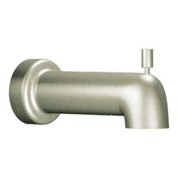 6 1/2" Wall Mounted Tub Spout with 1/2" Slip Fit Collection from the Level Collection (With Diverter) - hupgrw9ioqdrgkxupgkk_x500.jpg