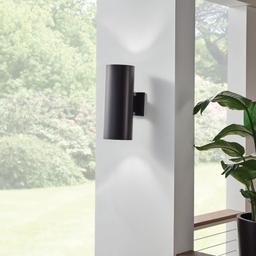 Cylinder 2 Light 15" Tall Outdoor Wall Sconce - huu7xaxj2d8dmf8tu6fb@2x.jpg