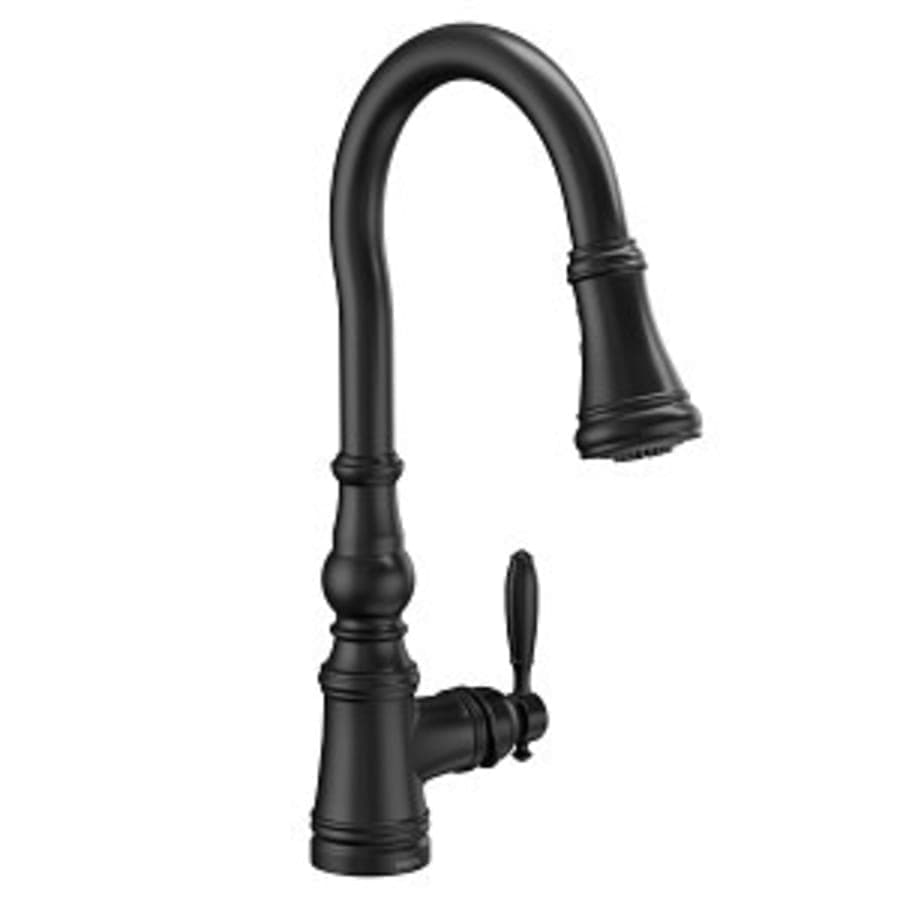 Weymouth 1.5 GPM Single Hole Pull Down Kitchen Faucet with Duralast Cartridge and Reflex, PowerBoost, and Duralock Technologies - huwzpqzqkc0rzzbrqhjh@2x.jpg
