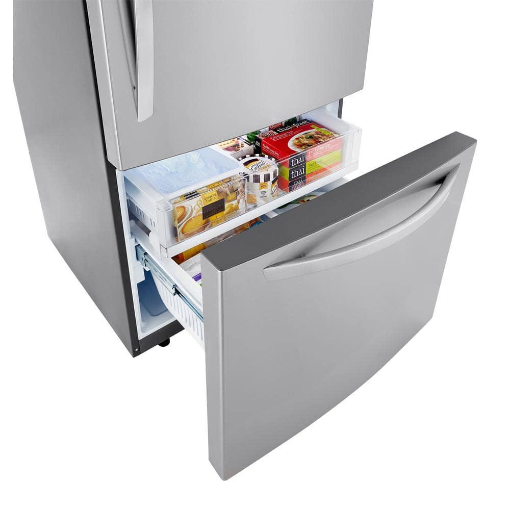 33 in. W 26 cu. ft. Bottom Freezer Refrigerator w/ Multi-Air Flow and Smart Cooling in PrintProof Stainless Steel - hvqlz93ufvebjzlqjb31@2x.jpg