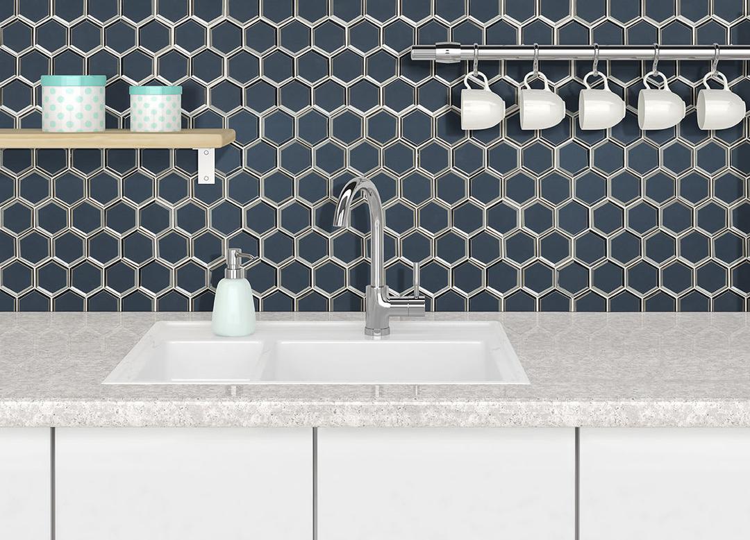 Vague Blue 3" Hexagon Mosaic Tile - hwmuwcw8f2epowzhnrcn@2x.jpg