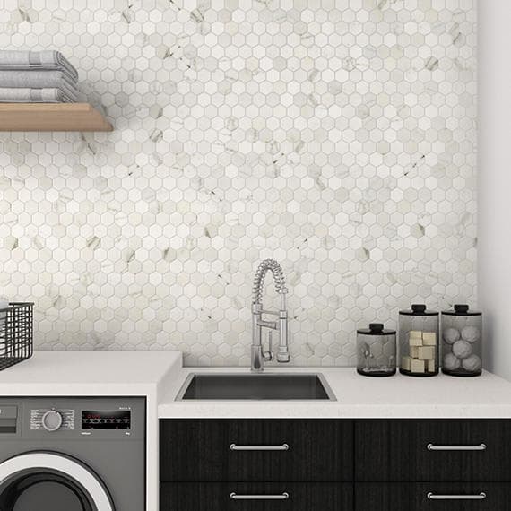 Marble Statuario Hexagon 2X4 Honed - hwxaeqirxdmlyg01pali@2x.jpg