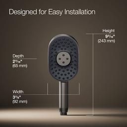 Statement 1.75 GPM Multi Function Hand Shower with MasterClean Sprayface and Katalyst Air Induction Technology - hxviy9rwu9cfabmjgugj@2x.jpg