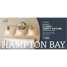 Hampton Bay Ashhurst 3-Light Brushed Nickel Classic Traditional Bathroom Vanity Light with Frosted Glass Shades - hzhhhvi1qzgusityzvie@2x.jpg