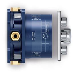 Grohtherm Three Function Thermostatic Valve Trim Only with Four Knob / Push Button Handles, Integrated Diverter, and Volume Control - Less Rough In - i4wv58p2sn8tkvepnwd1@2x.jpg