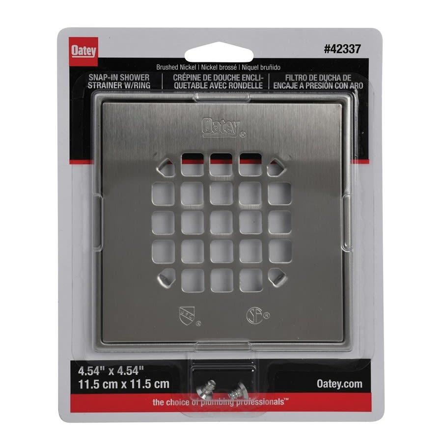 130 Series Square Snap-In Shower Strainer in Brushed Nickel - i6thml8bnhl3iz4ty9p9@2x.jpg