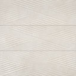 Donna 13" x 40" Matte Wave Deco Ceramic Tile in White - ia4euqayyyamxdbjvxqw@2x.jpg