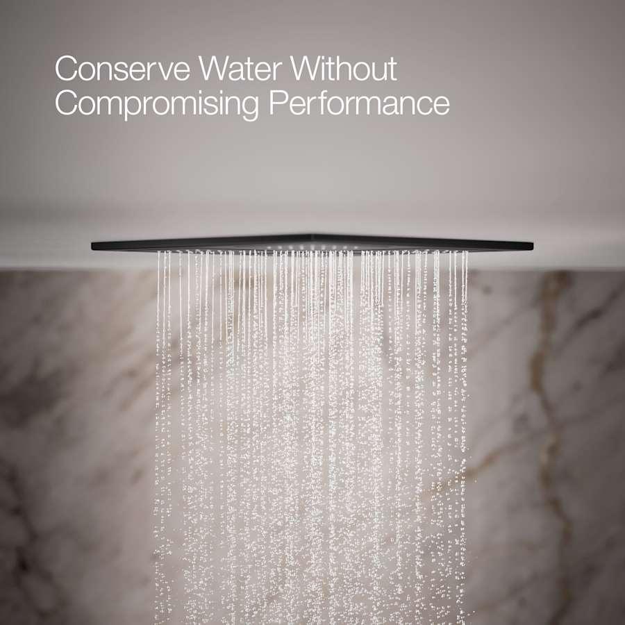 WaterTile Rain 9-7/8" Square 2.4 GPM Overhead Showering Panel with Four 22-Nozzle Fully Adjustable Sprayheads Featuring MasterClean Sprayfaces - ib2qd3v7twwrs9zfqx2q@2x.jpg