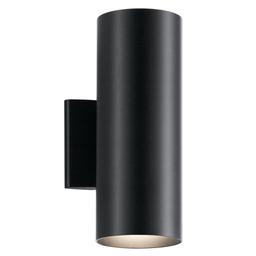 Cylinder 2 Light 12" Tall Outdoor Wall Sconce - ibivhllyhg0ejkug5wpg@2x.jpg