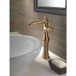 Cassidy Single Hole Waterfall Bathroom Vessel Faucet - Includes Lifetime Warranty - Less Drain Assembly - ic1syey73xmsjljix4v5@2x.jpg