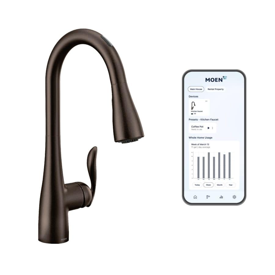 Arbor Smart Faucet 1.5 GPM Single Hole Pull Down Kitchen Faucet with Voice Control - icmoxub75vs6ngrqsdzt@2x.jpg