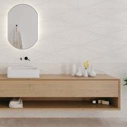 Donna 13" x 40" Matte Wave Deco Ceramic Tile in White - icuhfbakz9t9n79ntvvi@2x.jpg
