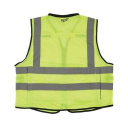 Performance Safety Vest, L/XL, Hi-Viz Yellow, Polyester, Hook and Loop/Zipper Closure, 15 Pockets, ANSI Class Class 2, ANSI/ISEA 107-15 Type R - idgnllehmr5xtmnjiytd@2x.jpg