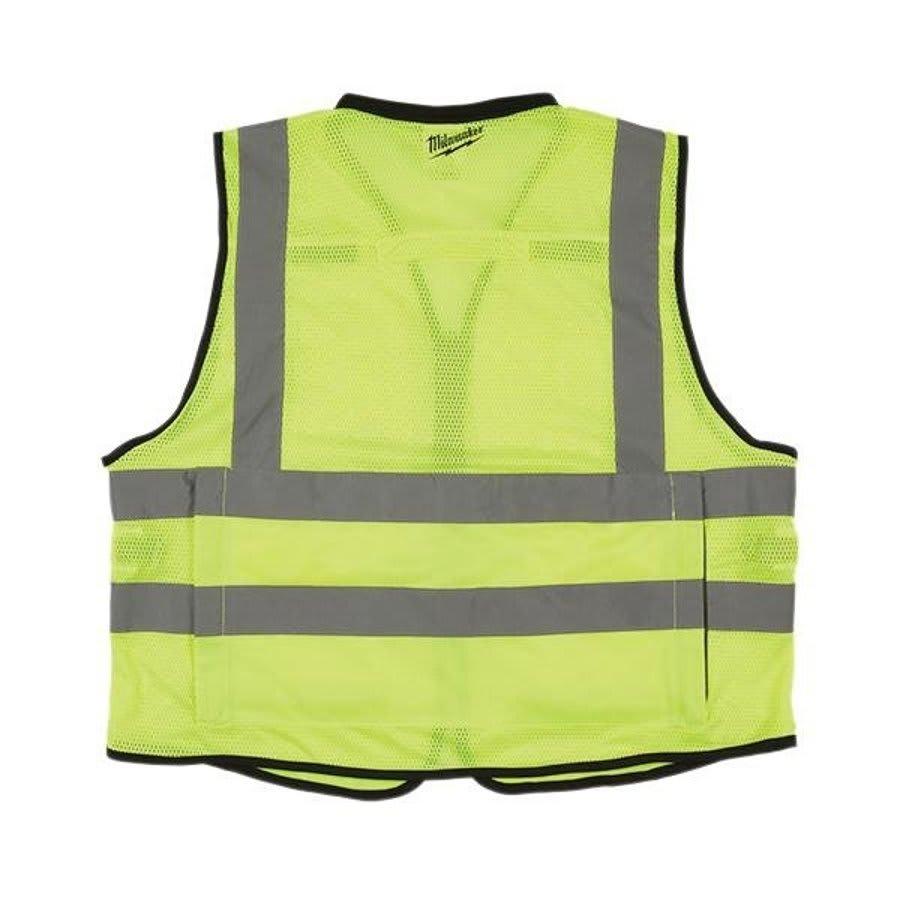 Performance Safety Vest, L/XL, Hi-Viz Yellow, Polyester, Hook and Loop/Zipper Closure, 15 Pockets, ANSI Class Class 2, ANSI/ISEA 107-15 Type R - idgnllehmr5xtmnjiytd@2x.jpg