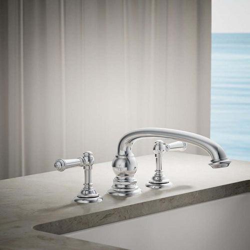 Artifacts Deck-Mount Bath Faucet Handle Trim with Lever Design - idiv98pk2mmye1te1zkz_x500.jpg