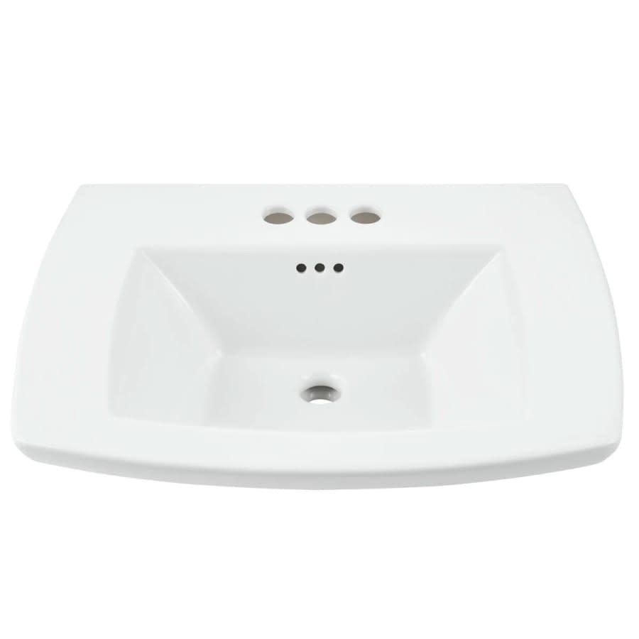 Edgemere 25" Fireclay Pedestal Bathroom Sink with 3 Faucet Holes at 4" Centers and Overflow - Less Pedestal - idx22rexmbidn55sfyax_800x500@2x.jpg