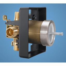 Universal Mixing Rough-In Valve with Service Stops, 1/2" NPT Male thread with 1/2" C.W.T Female Sweat - iebklxtqpn0urfro4jfw_x500.jpg