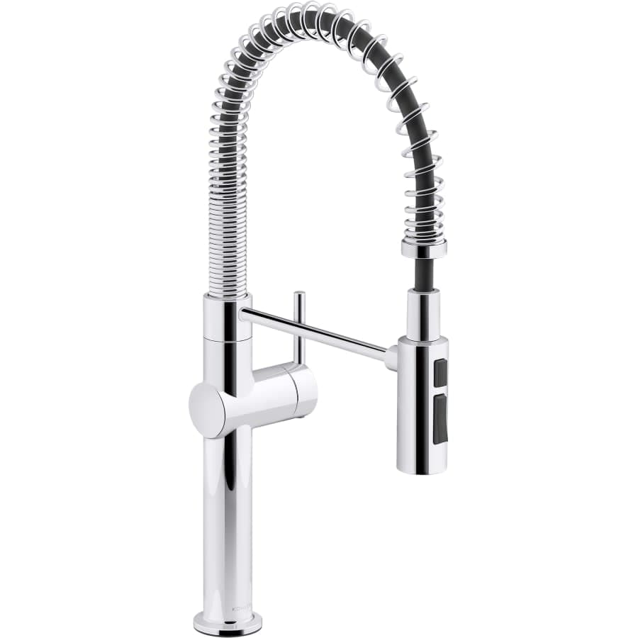 Crue Semi-Professional Single Hole Kitchen Faucet with Three-Function Spray Head - ieqcgsn9j1qjysd3swhc@2x.jpg