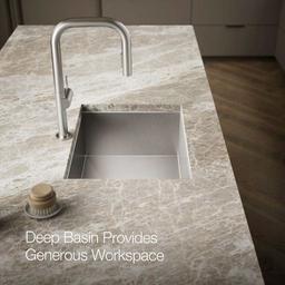 Vault 25" Single Basin Top-Mount/Under-Mount 18-Gauge Stainless Steel Kitchen Sink with SilentShield - ifpdchfz1l7jg8abwcht@2x.jpg