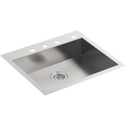 Vault 25" Single Basin Top-Mount/Under-Mount 18-Gauge Stainless Steel Kitchen Sink with SilentShield - ifswhfydvrok2jnzaqd5@2x.jpg