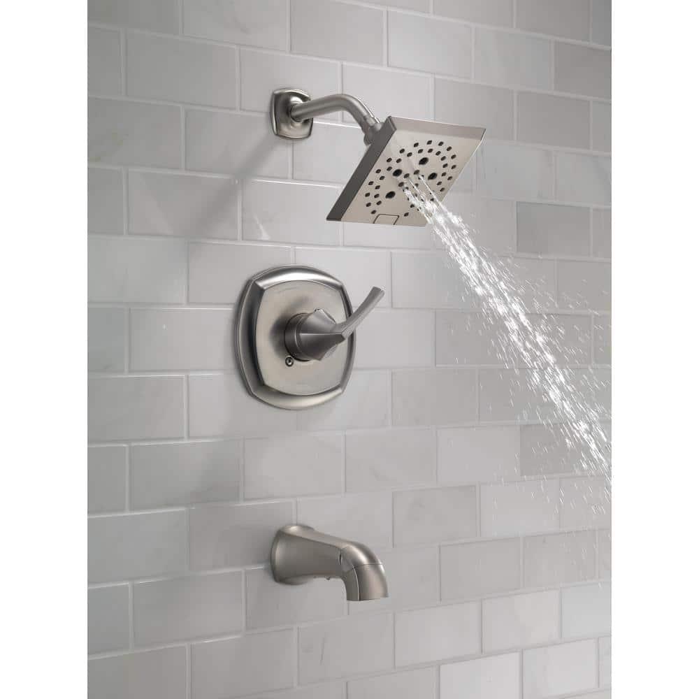 Portwood Rough Included Single-Handle 5-Spray Tub and Shower Faucet 1.75 GPM in SpotShield Brushed Nickel Valve Included - ifwnb8kqonghelfn2fmc@2x.jpg