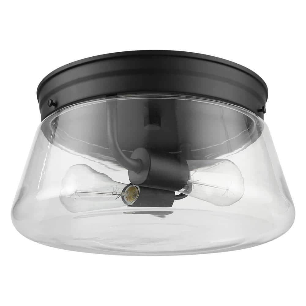 Aleyna 2-Light Matte Black Outdoor/Indoor Flush Mount Light with Clear Glass Shade - ighwwu5cubcq8ayhkoji@2x.jpg