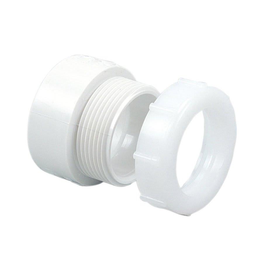 Trap Adapter, 1-1/2 x 1-1/4 in, Hub x Slip Joint, DWV, PVC - igrzgv9lu7j8brdhk2ik@2x.jpg