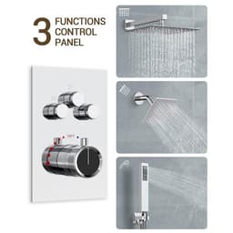 YAWWALK Thermostatic 7-Spray 12 in. and 6 in. Wall Mount Shower System with Hand Shower 2.5 GPM in Chrome(Valve Included) CR1-S003A-12CI-1 - ij2ecvcric62xw2lxnlv@2x.jpg
