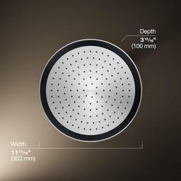 Statement Round 12" Single Function 2.5 GPM Rainhead with MasterClean Sprayface and Katalyst Air-Induction Technology - ijclmytcislg6fdhbprz@2x.jpg